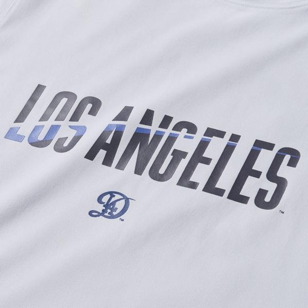 ニューエラ ゴルフ 半袖 ミッドネック Tシャツ MLB ロサンゼルス・ドジャース ホワイト NEW ERA (14859930) 2026年春夏モデル | NEW ERA | 03