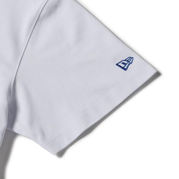 ニューエラ ゴルフ 半袖 ミッドネック Tシャツ MLB ロサンゼルス・ドジャース ホワイト NEW ERA (14859930) 2026年春夏モデル | NEW ERA | 04