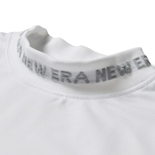 ニューエラ ゴルフ 半袖 ミッドネック Tシャツ 鹿の子 ホワイト NEW ERA (14859931) 2026年春夏モデル | NEW ERA | 03