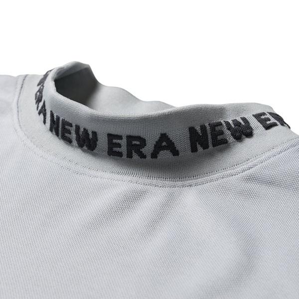 ニューエラ ゴルフ 半袖 ミッドネック Tシャツ 鹿の子 グレー NEW ERA (14859932) 2026年春夏モデル | NEW ERA | 03
