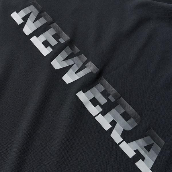 ニューエラ ゴルフ 半袖 ポロシャツ 鹿の子 Vertical Logo ブラック NEW ERA (14859942) 2026年春夏モデル | NEW ERA | 05