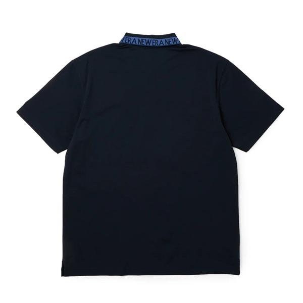 ニューエラ ゴルフ 半袖 ポロシャツ 鹿の子 Collar Logo ネイビー NEW ERA (14859944) 2026年春夏モデル | NEW ERA | 02