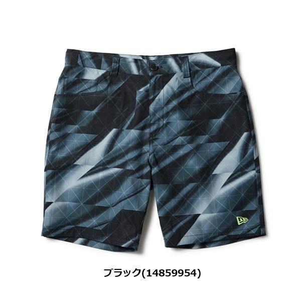 NEW ERA（ニューエラ） ゴルフ ショートパンツ カットグラス ブラック