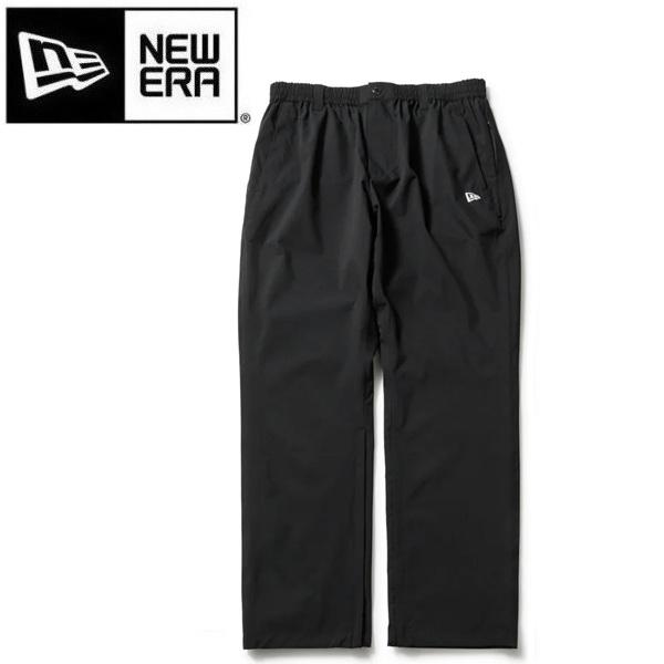 ニューエラ ゴルフ レインパンツ アウトラインロゴ ブラック NEW ERA (14859957) 2026年春夏モデル | NEW ERA