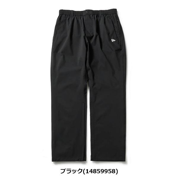 ニューエラ ゴルフ レインパンツ アウトラインロゴ ブラック NEW ERA (14859957) 2026年春夏モデル | NEW ERA | 01