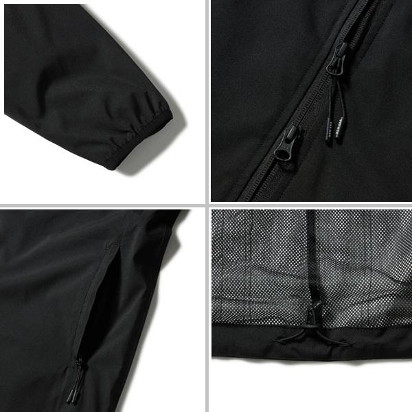 ニューエラ ゴルフ レインジャケット フーディー 2-way アウトラインロゴ ブラック NEW ERA (14859959) 2026年春夏モデル | NEW ERA | 07