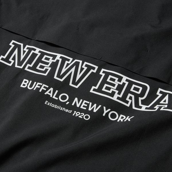 ニューエラ ゴルフ レインジャケット フーディー 2-way アウトラインロゴ ブラック NEW ERA (14859959) 2026年春夏モデル | NEW ERA | 08