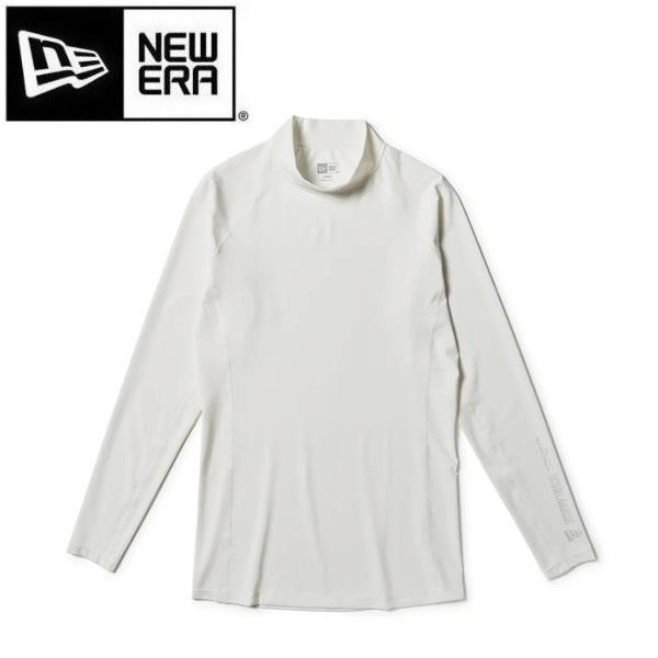 ニューエラ ゴルフ 長袖 ミッドネック アンダーシャツ ホワイト NEW ERA (14859964) 2026年春夏モデル | NEW ERA
