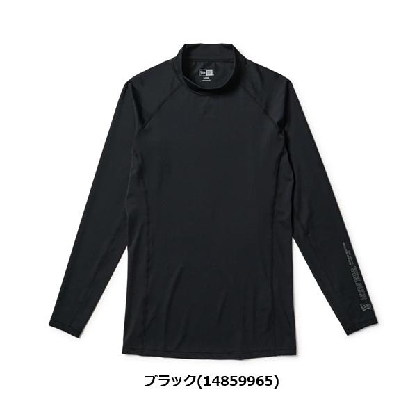 ニューエラ ゴルフ 長袖 ミッドネック アンダーシャツ ブラック NEW ERA (14859965) 2026年春夏モデル | NEW ERA | 01