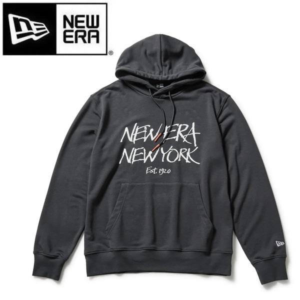 ニューエラ ゴルフ ドライスウェット プルオーバー フーディー チャコールグレー NEW ERA (14859967) 2026年春夏モデル | NEW ERA