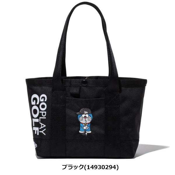 ニューエラ ゴルフ ラウンドバッグ トートバッグミニ 6L ドラえもん GO PLAY GOLF ブラック NEWERA GOLF (14930294) | NEW ERA | 01