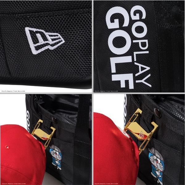 ニューエラ ゴルフ ラウンドバッグ トートバッグミニ 6L ドラえもん GO PLAY GOLF ブラック NEWERA GOLF (14930294) | NEW ERA | 08