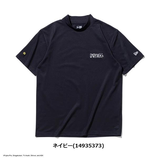 ニューエラ ゴルフ 半袖 鹿の子 ミッドネック Tシャツ ドラえもん ネイビー NEW ERA (14935373) 2026年春夏モデル | NEW ERA | 01