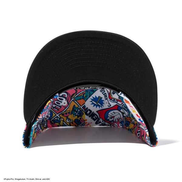 ニューエラ ゴルフ キャップ 9FIFTY ドラえもん コミック オールオーバープリント ブラックバイザー NEW ERA (14935420) | NEW ERA | 04