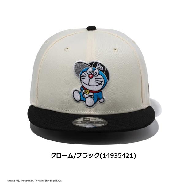 ニューエラ ゴルフ キャップ 9FIFTY ドラえもん キャップ クローム ブラックバイザー NEW ERA Golf (14935421) | NEW ERA | 01