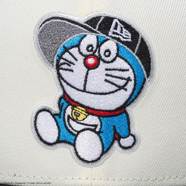 ニューエラ ゴルフ キャップ 9FIFTY ドラえもん キャップ クローム ブラックバイザー NEW ERA Golf (14935421) | NEW ERA | 04