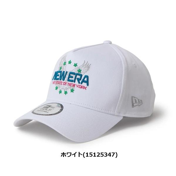 ニューエラ ゴルフ キャップ  9FORTY A-Frame ストレッチコットン ウォッシャブル Eagle New Era Golf (15125347) (15125348) (15125349) | NEW ERA | 01