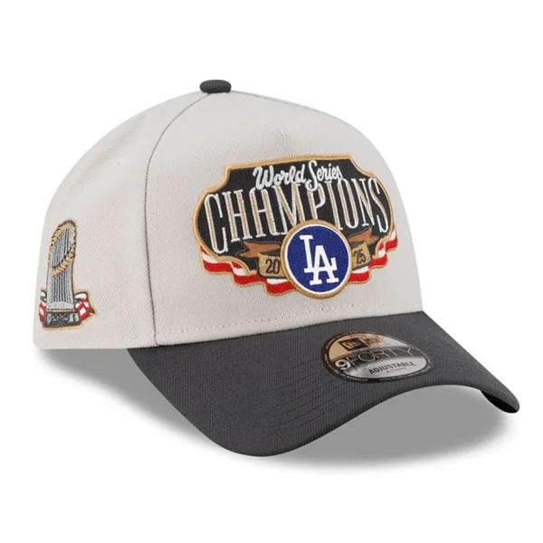 ニューエラ ゴルフ キャップ 9FORTY A-Frame 2025 MLB World Series Champions Locker Room Cap ロサンゼルス・ドジャース  NEW ERA Golf (15129607) | NEW ERA | 02