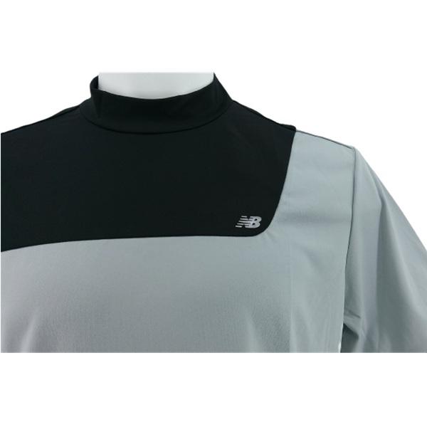 ニューバランス ゴルフ メンズ シャツ 半袖  モックネック シャツ New Balance Golf 012-2166102 | New Balance Golf | 04