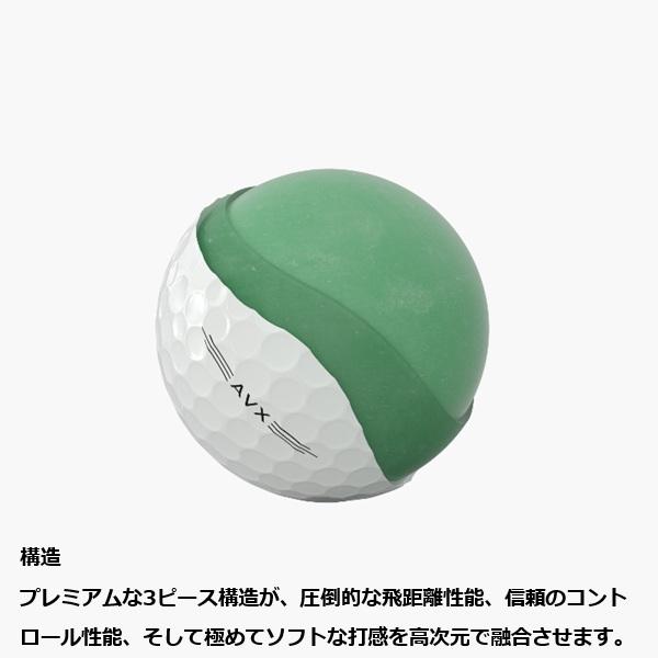 タイトリスト ゴルフボール AVX 1ダース 12個入り 新品 日本正規品 Titleist AVX 2026年発売 | Titleist | 05