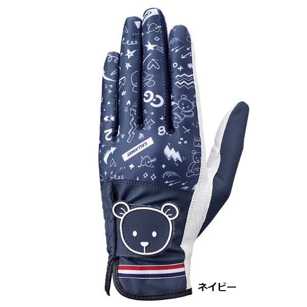 キャロウェイ ゴルフ グローブ ベア デュアル グローブ ウィメンズ 26 JM レディース 両手用  Callaway Bear Dual WMS Glove 26 JM 【ポスト投函配送】 | Callaway | 02