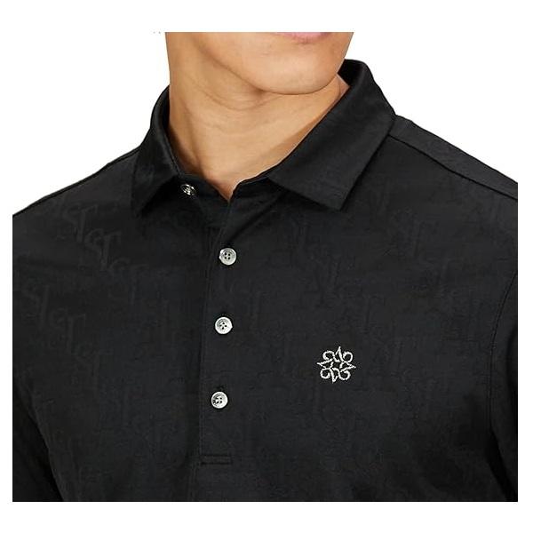 セント アンドリュース ゴルフ メンズ シャツ STAロゴジャガード 長袖シャツ St ANDREWS Golf  042-3261951 | St ANDREWS | 04