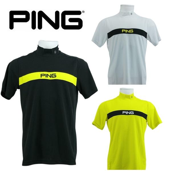 ピン ゴルフ メンズ 半袖　［COOLCORE］ハイネックシャツ PING 621-3268811 | PING