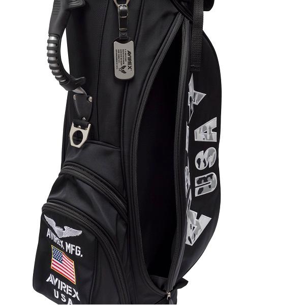 アヴィレックス ゴルフ スタンドクラブケース付きキャディバッグ ユニセックス AVIREX GOLF AVG3S-BA3 | AVIREX | 11