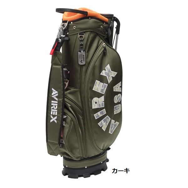アヴィレックス ゴルフ スタンドクラブケース付きキャディバッグ ユニセックス AVIREX GOLF AVG3S-BA3 | AVIREX | 01