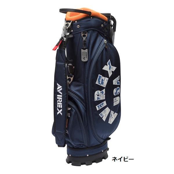 アヴィレックス ゴルフ スタンドクラブケース付きキャディバッグ ユニセックス AVIREX GOLF AVG3S-BA3 | AVIREX | 02