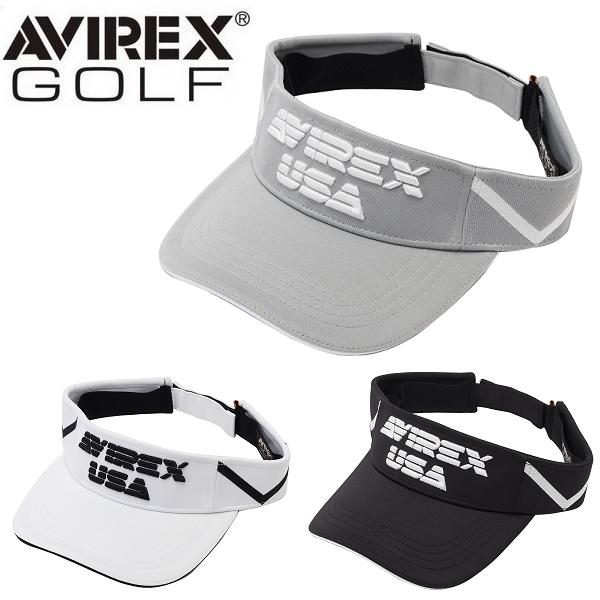 アヴィレックス ゴルフ バイザー USA サンバイザー メンズ AVIREX GOLF AVG3S-CP13 | AVIREX