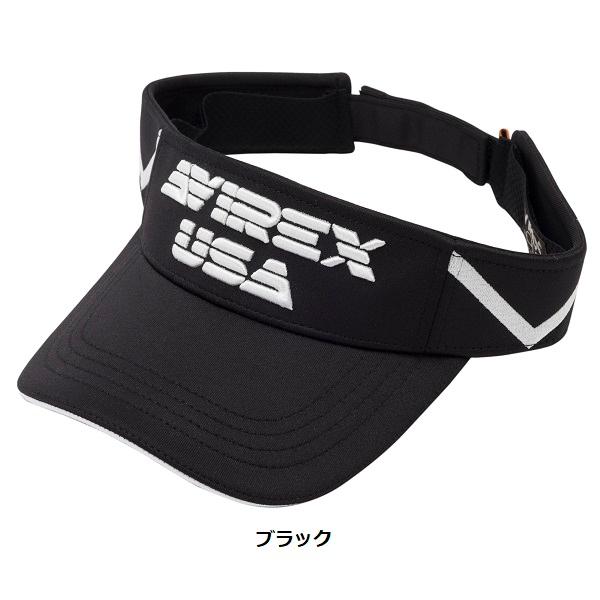 アヴィレックス ゴルフ バイザー USA サンバイザー メンズ AVIREX GOLF AVG3S-CP13 | AVIREX | 03