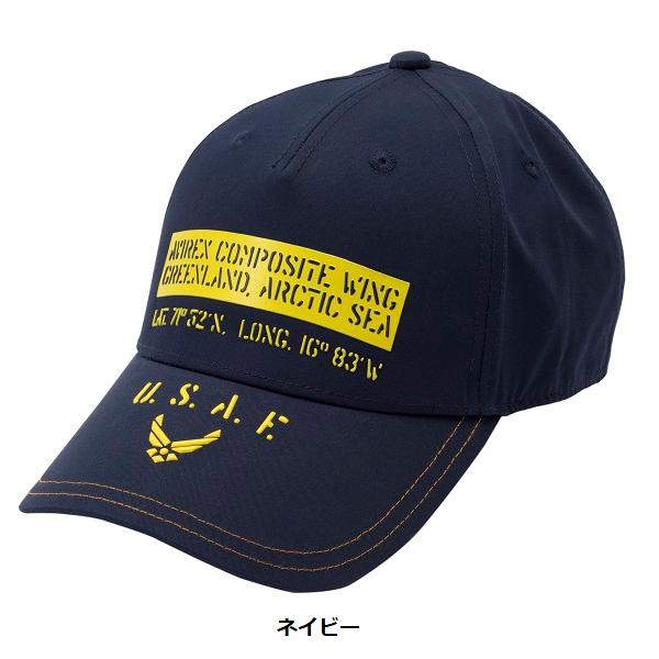 アヴィレックス ゴルフ キャップ U.S.A.F.M型キャップ メンズ AVIREX GOLF AVG3S-CP8 | AVIREX | 01