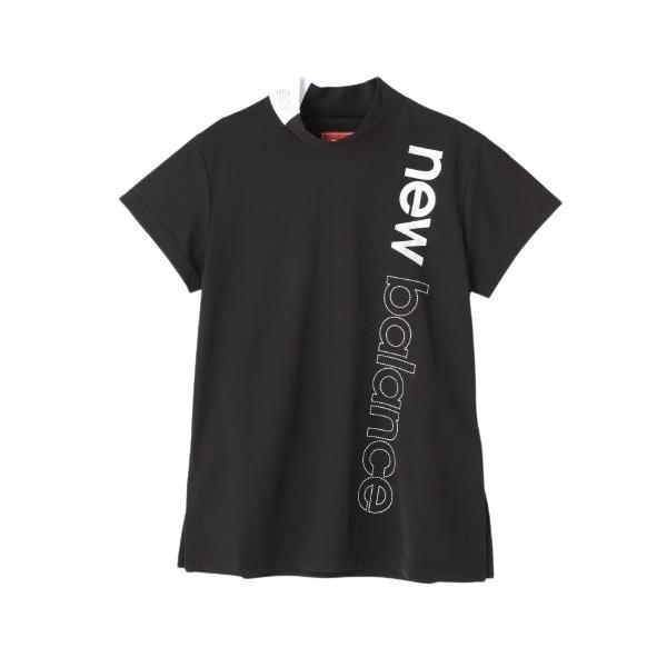 極美品New Balance ゴルフ黒モックネックとロゴスカート ニューバランス（new balance）（レディース）ゴルフウェア