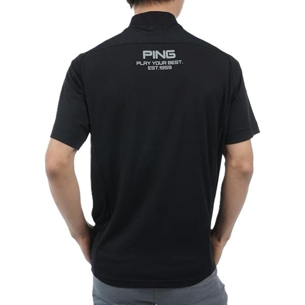 ピン ゴルフ PING メンズ サライテック 半袖 ハイネックシャツ PING 621-4167311 春夏モデル | PING | 04