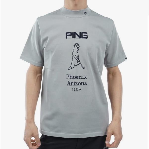 ピン ゴルフ PING Mr.ジャカード 半袖ハイネックニットプルオーバー メンズ 日本正規品 日本モデル PING 621-4172203 | PING | 04