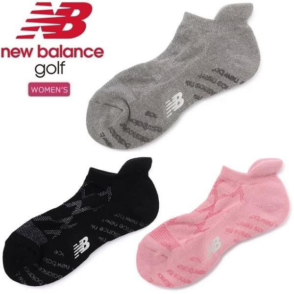 ニューバランス ゴルフ ソックス 抗菌防臭 Nオプティカルチェック アンクルソックス レディース new balance golf 012-4186503 【メール便配送】 | New Balance Golf