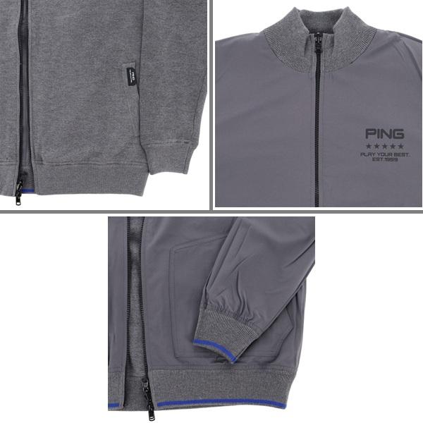 ピン ゴルフ メンズ リバーシブル  フルジップ ニット PING 621-4270003 | PING | 09