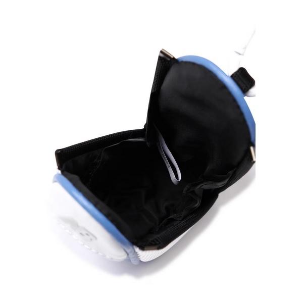 ニューバランス ゴルフ ボールケース 2pcs対応 エンボス合皮×オックス×エナメル ボールホルダー 012-4984003 | New Balance Golf | 12