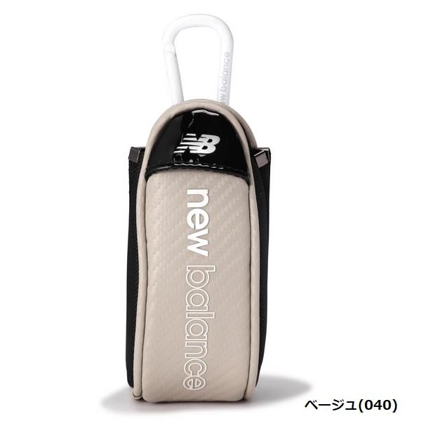 ニューバランス ゴルフ ボールケース 2pcs対応 エンボス合皮×オックス×エナメル ボールホルダー 012-4984003 | New Balance Golf | 03