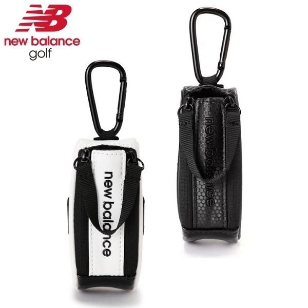 ニューバランス ゴルフ ボールケース 2pcs対応 マットPU×エンボスPU ボールホルダー 012-4984019 | New Balance Golf