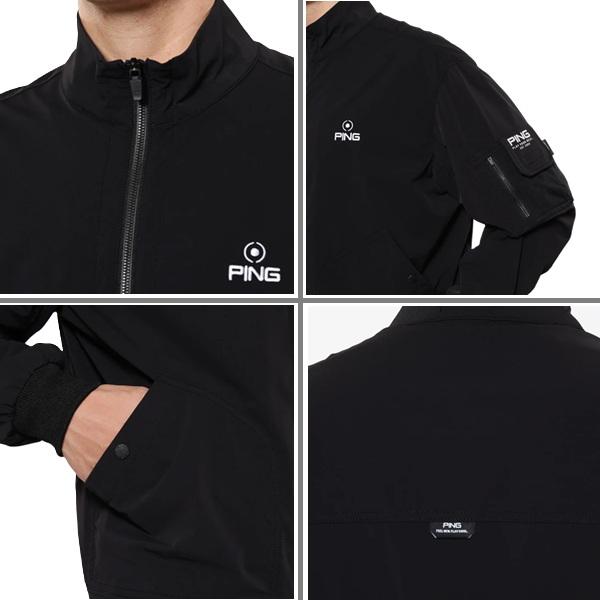 ピン ゴルフ メンズ 全方向ストレッチドビーフルジップブルゾン PING 621-5120101 | PING | 11