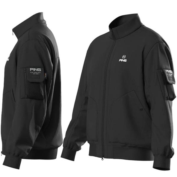 ピン ゴルフ メンズ 全方向ストレッチドビーフルジップブルゾン PING 621-5120101 | PING | 09