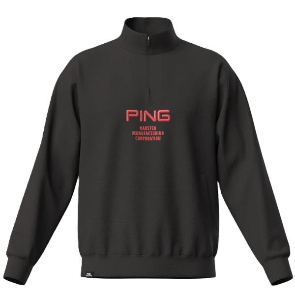 ピン ゴルフ メンズ ダンボール ハーフジップカットソー ＜PERFORMANCE＞  PING 621-5162101 | PING | 12