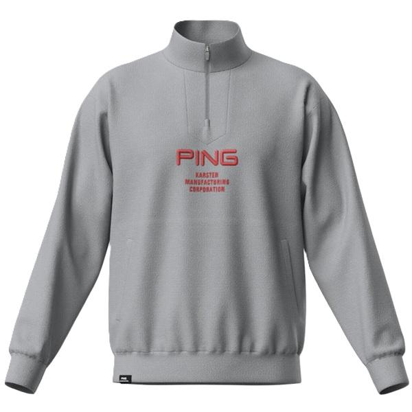 ピン ゴルフ メンズ ダンボール ハーフジップカットソー ＜PERFORMANCE＞  PING 621-5162101 | PING | 06
