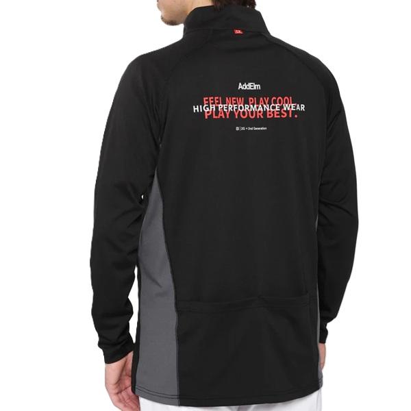 ピン ゴルフ メンズ ニュージャージ長袖ハーフジップハイネックシャツ ＜AddElm＞  PING 621-5166105 | PING | 04