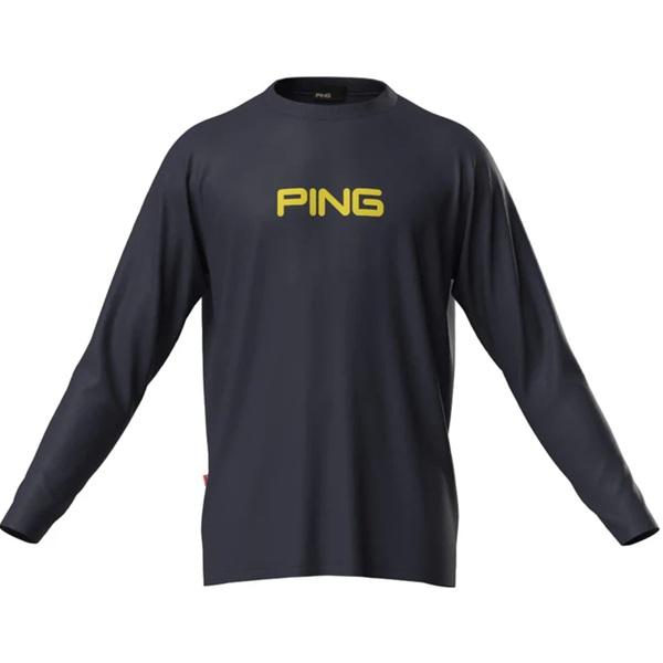 ピン ゴルフ メンズ ニュージャージロングＴシャツ ＜AddElm＞   PING 621-5166107 | PING | 04