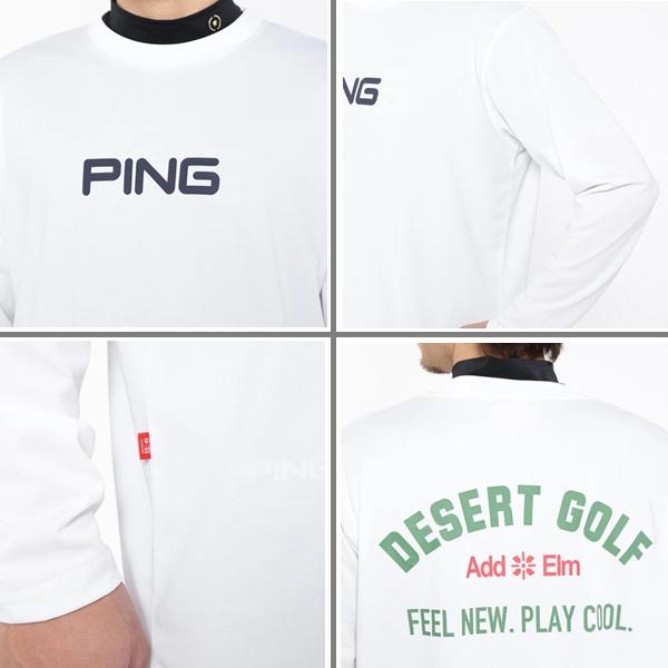 ピン ゴルフ メンズ ニュージャージロングＴシャツ ＜AddElm＞   PING 621-5166107 | PING | 06