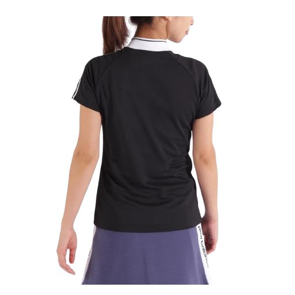 ニューバランス ゴルフ レディース 接触冷感 UVカット 半袖 モックネック プルオーバー  New Balance Golf 012-5166505 2025年春夏モデル | New Balance Golf | 04