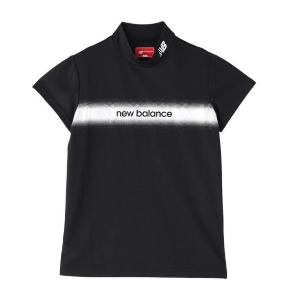 ニューバランス ゴルフ レディース 円形配色ロゴライン 半袖 モックネック プルオーバー  New Balance Golf 012-5166509 2025年春夏モデル | New Balance Golf | 04